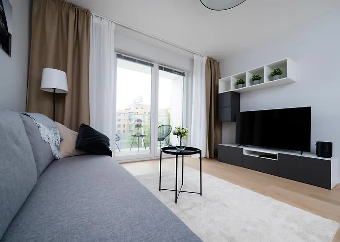 Appartement Manufaktura - Balcony & Workspace By Rentujemy